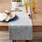 DII® 108" Tonal Recycled Cotton Slubby Rib Table Runner